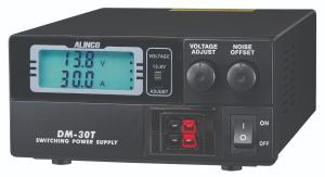 Alinco DM-30 Compact Digital Power Supply 30A Max 9-15VDC w/ PowerPole Conn.