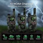 3x Baofeng GT-18 License Free FRS Radio Walkie Talkie Transceiver 22CH NOAA