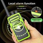 Retevis RB17A Two Way Radios Long Range,GMRS Repeater Capable,2200mAh, Emergency Preparedness,Walkie Talkie with Earpiece,2 Way Radio for Security,School,Hunt（4 Pack）