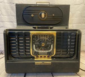 Vintage Zenith Trans Oceanic Radio Model G500  Shortwave Tube *READ*