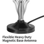 27MHz Heavy Duty Magnetic Mount CB Radio Base Station Antenna Kit Compatible with Mobile/Car Radio Cobra Midland Uniden Maxon President Anytone Car Truck Mobile Handheld CB Radio, Eifagur