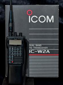 ICOM IC-W2A, Dual Band (2 Meters & 440 MHz) Handheld Transceiver