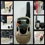 RARE - Radio Shack/Motorola 14 Ch. FRS Radios w/ Belt Clips #21-1854 New in Box