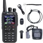 AnyTone AT-D878UVII Plus - Dual Band Analog/DMR Radio with BCS-200 Shoulder Speaker Mic - K-1 Plug IP-54 Rated for DMR and Analog AnyTone - Comes with Free $97 Training Course