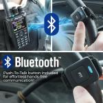 AnyTone AT-D878UVII Plus - Dual Band Analog/DMR Radio with BCS-200 Shoulder Speaker Mic - K-1 Plug IP-54 Rated for DMR and Analog AnyTone - Comes with Free $97 Training Course