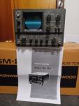 Kenwood SM-220 Vintage Ham Radio Station Monitor And Manual Box (excellent).