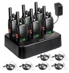 6 Pack Walkie Talkies Retevis H-777H FRS Radios USB-C VOX Charger Work SEALED