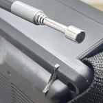 Grundig S450DLX Portable AM / FM/ Shortwave Field Radio Backlight Vintage Read