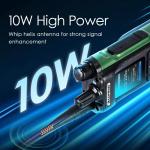 2PCS BAOFENG UV-32 GPS Walkie Talkie 10W Bluetooth Programming Multi Band Radio