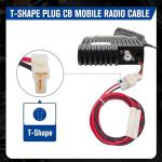 Anina DC 12V Car Charger for CB Mobile Radio Connector Replacement Power Cable with 15A Fuse for YAESU FT-7800R FT-7900R FT-8900R FT-2600 Kenwood TM-741 TM-G707 TM271 TM281 BTECH ICOM ALINCO ANYTONE