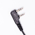 10 Pack APM086-K2 Speaker Microphone Compatible with BaoFeng BTECH UV-5R UV-5RA UV-5RE UV-5R3 BF-F8HP UV-82HP Kenwood 2-PIN 2 Pin Radios NX-1200 NX-1300 NX-P1200 NX-P1300 NX-3220 NX-3320 NX-3420