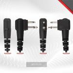 Arrowmax AHDH0032-RD-M1 Noise Cancelling Headset Compatible with Motorola CP200D CP100D R2 DEP450 BPR40D CP200 CP185 BPR40 Yaesu FT-65 FT-25 FT-4X/V XiR P3688