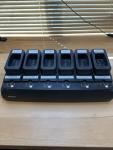 HARRIS RADIO BATTERY CHARGER RF-5853-CH106 6-BAY FAST CHARGING LiION - US Seller