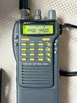 Alinco DJ-580T Handheld Transceiver Tested Working with Battery & Charger