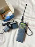 Alinco DJ-580T Handheld Transceiver Tested Working with Battery & Charger