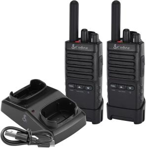 Cobra PX650 2-Pack Professional Business 2 Way FRS Walkie Talkie Radios