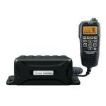 Icom VHF Marine Black Box Radio with Black Command Mic