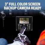 BOSS Audio Systems MGV520B Marine Gauge Receiver – Weatherproof, 3 Inch LCD, Built-in Amplifier, Bluetooth, Digital Media MP3 Player, No CD Player, USB Port, AM/FM Radio