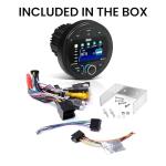 BOSS Audio Systems MGV500B Marine Boat Stereo Gauge Receiver – Bluetooth, No CD DVD Player, AM/FM Radio, 3 Inch Color Screen, Weatherproof