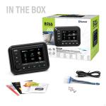BOSS Audio Systems MGV550B Marine Gauge Receiver - Weatherproof, 5 Inch Touchscreen, Built-in Amplifier, Bluetooth, Digital Media MP3 Player, No CD Player, USB Port, AM/FM Radio