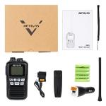 Retevis RM01 Handheld Marine Radio, Floating IP67 Waterproof, Portable Marine Two-Way Radios, NOAA Weather, International Channels, Vibration Drainage, Boat Maritime Radio for Kayak Fishing(1 Pack)