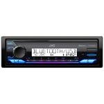 JVC KD-SX38MBT Car Stereo with Bluetooth, 4-Ch Marine Radio Receiver, AM/FM Single Din Radio, Aux-in, USB, Streaming, RGB Illumination, Use as in-Dash ATV, Truck Radio or Boat Stereo