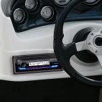 JVC KD-SX38MBT Car Stereo with Bluetooth, 4-Ch Marine Radio Receiver, AM/FM Single Din Radio, Aux-in, USB, Streaming, RGB Illumination, Use as in-Dash ATV, Truck Radio or Boat Stereo