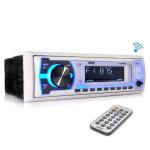 pyle PLMRB29W Pyle Marine Bluetooth Stereo Radio Music Streaming, White