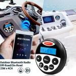 Marine Radio Bluetooth Stereo Digital Media System Receiver for Yacht Boat