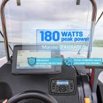 MARINE STEREO WATERTIGHT BOAT AM FM RADIO BLUETOOTH MULTIMEDIA SYSTEM