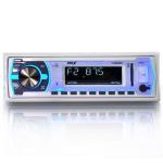 pyle PLMRB29W Pyle Marine Bluetooth Stereo Radio Music Streaming, White