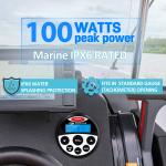 Marine Radio Bluetooth Stereo Digital Media System Receiver for Yacht Boat