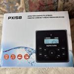 Supxtark PX168 Black 180 Watts Marine Radio  (NEW & SEALED BOX) BLUETOOTH