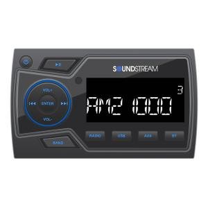 Soundstream MHU-32 Marine Boat ATV/UTV Digital Media Receiver Bluetooth/AUX/USB