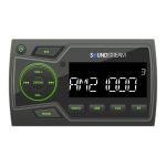 Soundstream MHU-32 Marine Boat ATV/UTV Digital Media Receiver Bluetooth/AUX/USB