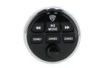 Rockville RGHR48A 4 Zone Marine Gauge Hole Receiver Bluetooth App Control+Remote