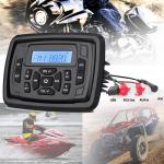 Marine Waterproof Audio Bluetooth Stereo Receiver Boat FM AM Radio for Yacht
