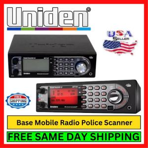 Uniden BearTracker BCT15X Police Scanner TrunkTracker Base Mobile Radio
