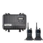 Retevis RT97 GMRS Repeater Communication Set, Full Duplex Radio Repeater(1 Pack) and GMRS Handheld Walkie Talkies(2 Pack), Designed for RV Camping, Farm, Remote Area, Emergency Rescue