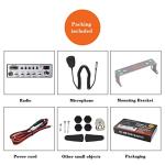 AnyTone ARES II 10 Meter Radio for Truck, with CTCSS/DCS, High Power Output Max FM 40W, AM 12W,SSB 35W.