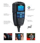 Uniden CMX760 Bearcat Off Road Series Compact Mobile CB Radio, 40-Channel Operation, Ultra-Compact for Easy Mounting, Large 7-Color Backlit LCD Display on Mic with Built-in Speaker Mic, Black