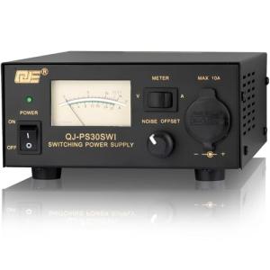 13.8V 30A DC Power Supply, Universal Compact Ham Radio Power Supply with 10A Plug Socket Put & Noise Offset, Analog Lab AC to DC Switching Converter for CB VHF UHF HAM Amateur Radio,AnyTone &TYT Radio