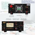 13.8V 30A DC Power Supply, Universal Compact Ham Radio Power Supply with 10A Plug Socket Put & Noise Offset, Analog Lab AC to DC Switching Converter for CB VHF UHF HAM Amateur Radio,AnyTone &TYT Radio