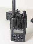 ICOM IC-T70A VHF/UHF Transceiver HT & Rapid Charger - Very Nice!