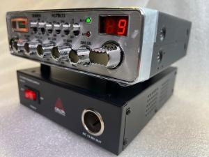 UNIDEN PC78LTX CB Radio + Delta DPS10 W/ PERFORMANCE TUNED & PEAKED! LOUD BASE!!