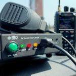 BTECH AMP-V25D Amplifier | 20-40W Power Boost for VHF (136-174MHz) | Compatible with Handheld Radios | Amplifies Analog and Digital Modes | Ideal for Mobile, Field, & Home Use