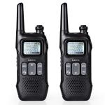 1Pair Radioddity FS-T1 UHF NOAA Weather Channel Two-way Radio FRS Walkie Talkie