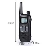 1Pair Radioddity FS-T1 UHF NOAA Weather Channel Two-way Radio FRS Walkie Talkie