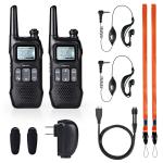 1Pair Radioddity FS-T1 UHF NOAA Weather Channel Two-way Radio FRS Walkie Talkie