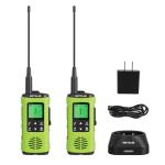 Retevis EZTalk 4S Waterproof Two Way Radio, IP68 Floating Walkie Talkies for Adults, NOAA, Emergency Alarm, Type-C Charging, Rechargeable Handheld GMRS Radio for Kayaking, Fishing, Rafting, Boating